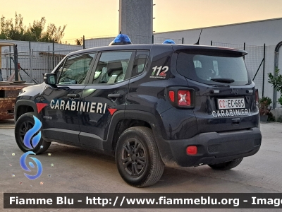 Jeep Renegade restyle
Carabinieri
Allestimento FCA
CC EC 685
Parole chiave: Jeep Renegade_restyle CCEC685