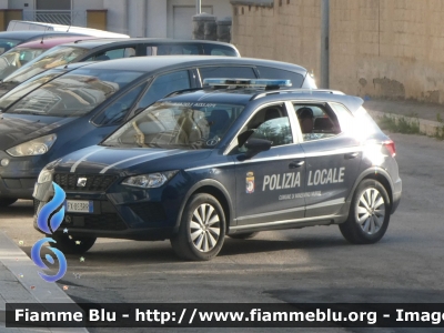 Seat Arona
Polizia Locale
Comune di Minervino Murge (BT)
Codice Automezzo: 1
Parole chiave: Seat Arona