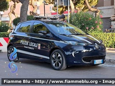 Renault Zoe
Polizia Locale
Comune di Barletta (BT)
Allestimento Bertazzoni
Codice Automezzo: 4
POLIZIA LOCALE YA 518 AP
Parole chiave: Renault Zoe POLIZIALOCALEYA518AP