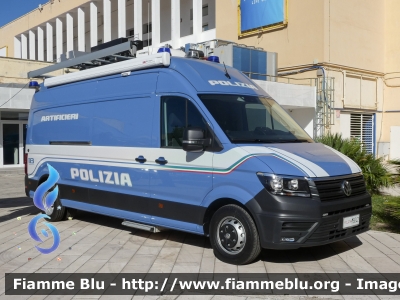 Volkswagen Crafter II serie
Polizia di Stato
Unità Artificieri
Allestimento Tekne
POLIZIA M6642
Parole chiave: Volkswagen Crafter_IIserie POLIZIAM6642 FieraDelLevante2024