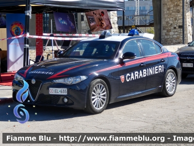 Alfa Romeo Nuova Giulia
Carabinieri
Nucleo Operativo Radiomobile
Allestimento FCA
CC EL 635
Parole chiave: Alfa-Romeo Nuova Giulia CCEL635 FieraDelLevante2024