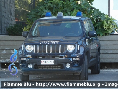 Jeep Renegade restyle
Carabinieri
Unità per la tutela Forestale, Ambientale e Agroalimentare
Allestimento FCA
CC ED 788
Parole chiave: Jeep Renegade_restyle CCED788 FieraDelLevante2024