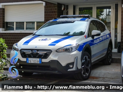 Subaru XV II serie
Polizia Locale
Comune di Misano Adriatico (RN)
Allestimento Bertazzoni
Codice Automezzo: 26
POLIZIA LOCALE YA 102 AV
Parole chiave: Subaru XV_IIserie POLIZIALOCALEYA102AV