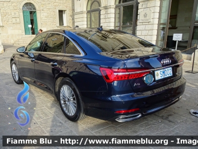 Audi A6 V Serie
Repubblica di San Marino
Capitani Reggenti
SM 002
Parole chiave: Audi A6_Vserie SM002