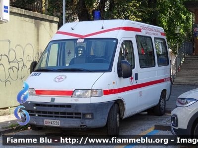 Fiat Ducato II serie
Croce Rossa Italiana
Comitato di Cattolica-Morciano (RN)
RN 47 12-55
CRI A2282
Parole chiave: Fiat Ducato_IIserie CRIA2282 Ambulanza