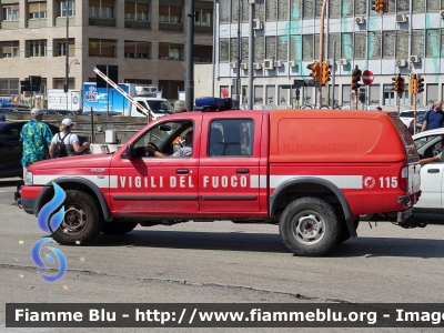 Ford Ranger V serie
Vigili del Fuoco
Comando Provinciale di Napoli
Servizio Telecomunicazioni
VF 23576
Parole chiave: Ford Ranger_Vserie VF23576