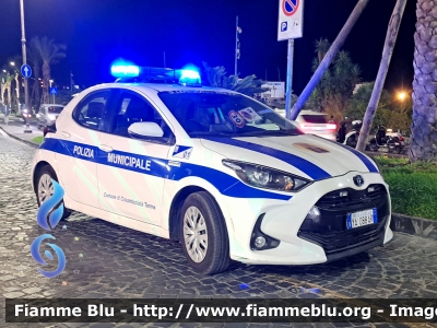 Toyota Yaris Hybrid IV serie
Polizia Municipale
Comune di Casamicciola Terme (NA)
Codice Automezzo: 01
POLIZIA LOCALE YA 088 AR
Parole chiave: Toyota Yaris_Hybrid_IVserie POLIZIALOCALEYA088AR