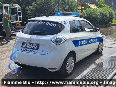 Renault Zoe
Polizia Municipale
Comune di Forio (NA)
Codice Automezzo: 11
Parole chiave: Renault Zoe