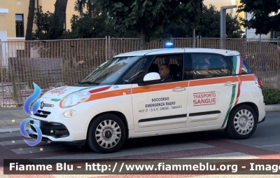 Fiat 500L
Associazione Radio Ser Ginosa
Trasporto Sangue
Parole chiave: Fiat 500L