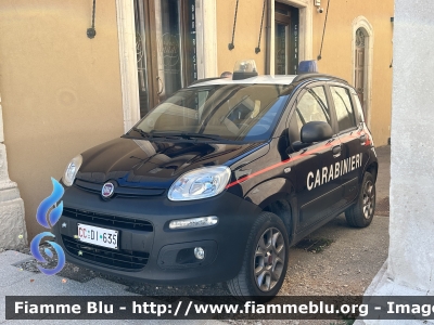 Fiat Nuova Panda 4x4 II serie- Seconda Fornitura
Carabinieri 
CC DI 635
Parole chiave: Fiat_Nuova_Panda CCDI635