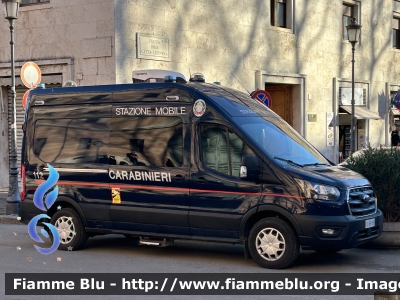 Ford E-Transit VIII serie restyle
Carabinieri 
Stazione mobile 
CC ER 575
Parole chiave: Ford_Transit CCER575