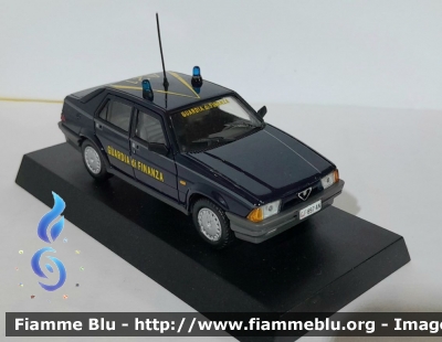 Alfa Romeo 75 1.8 IE
Guardia di Finanza 
Modello Elaborato in scala 1:43
Parole chiave: Alfa Romeo 75