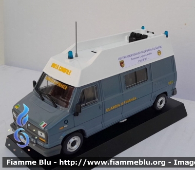 Fiat Ducato I serie
Guardia di Finanza - Servizio Cinofili
Modello in scala 1:43
Parole chiave: Fiat_Ducato_I_serie